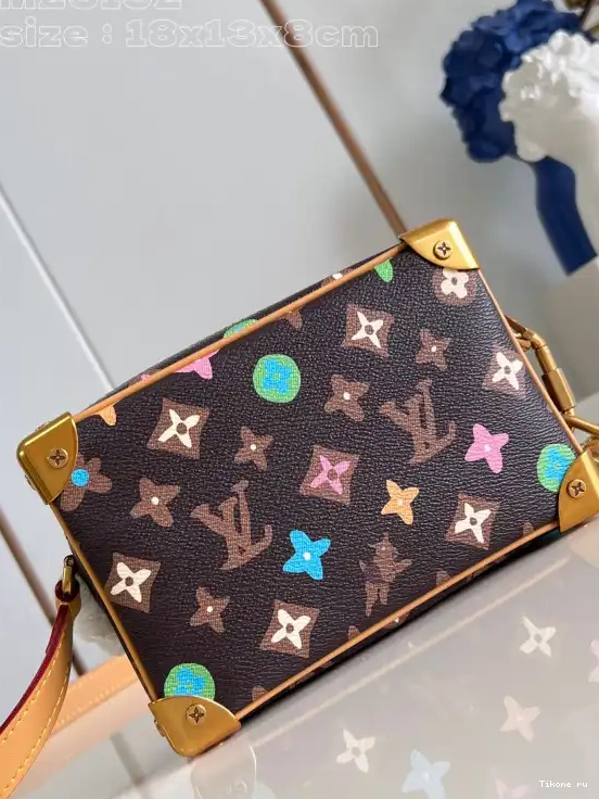 Affordable MINI VUITTON SOFT LOUIS TRUNK-18.5*13*8cm 0611